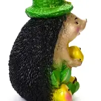 Садовая фигура из гипса &laquo;Ёжик с тремя яблоками&raquo;, 20&times;15&times;27 см