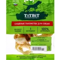 Лакомство TitBit &laquo;Ракушки говяжьи&raquo; для собак, 62 г