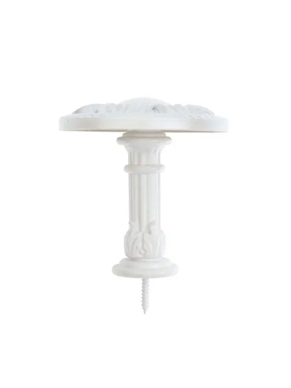 Держатель для штор CAPPIO KS031, d=95 мм, белый, 2 шт.