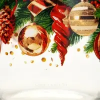 Стаканы &laquo;Новогодний&raquo;, 310 мл, подарочный набор 4 шт.