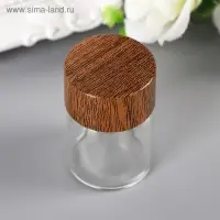 Декор для творчества стекло «Баночка с крышкой» 4×2.8×2.8 см