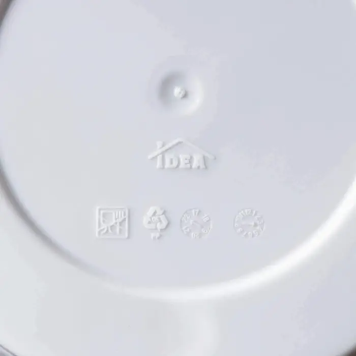 Горшок с поддоном «Камни», 1,4 л, белый Горшок с поддоном «Камни», 1,4 л, белый