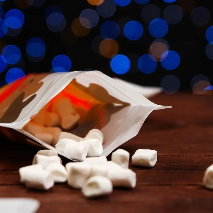 Пакет подарочный «Олень», с zip - lock застежкой 18×22 см Пакет подарочный «Олень», с zip - lock застежкой 18×22 см