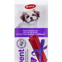 Жевательный снек Titbit со вкусом печени говяжьей для малых пород, 40 г