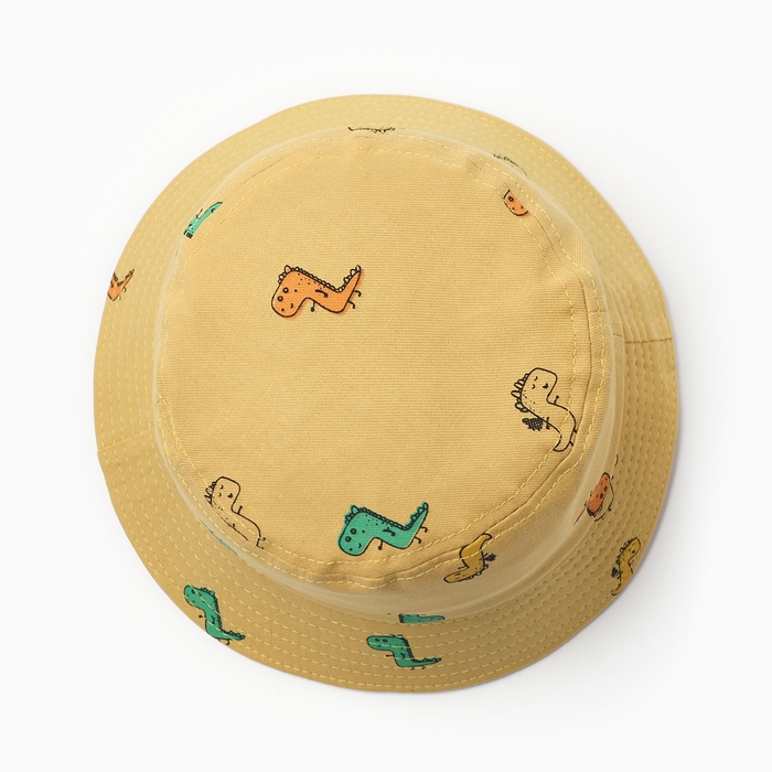 Панама Детская KAFTAN Панама Детская KAFTAN "Дино" р.50 желтый