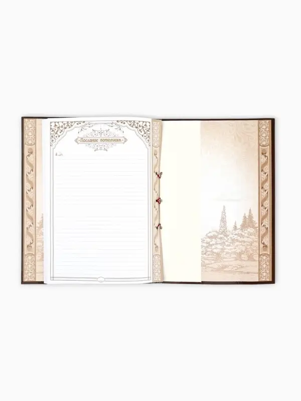 Родословная книга &laquo;Семейная летопись&raquo;, перо, 50 листов, 22&times;31 см