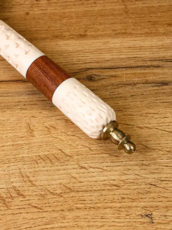 Лупа  Лупа "Пралине" латунь, смола, манговое дерево 7,5х7,5х23 см