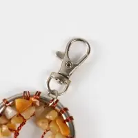 Брелок ловец снов "Великое древо" 19 см, цв. бежевый Брелок ловец снов "Великое древо" 19 см, цв. бежевый