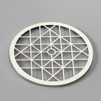 Крышка металлическая для вазы "Классик" d-15 см, серебро