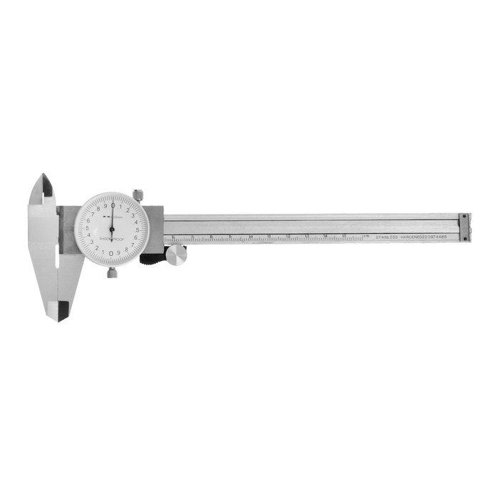 Штангенциркуль стрелочный ТУНДРА, металлический, с глубиномером, 150 мм Штангенциркуль стрелочный ТУНДРА, металлический, с глубиномером, 150 мм