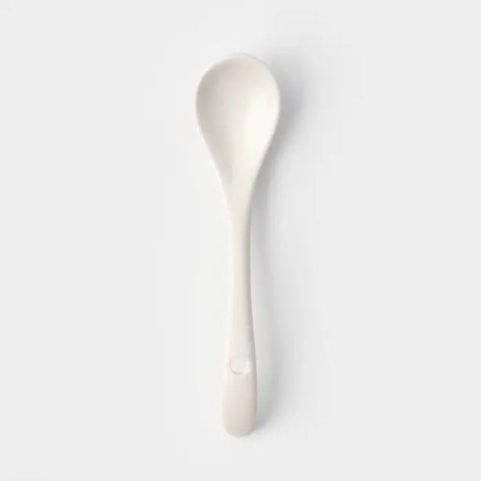 Набор ложек Доляна &laquo;Эстет&raquo;, 6 предметов, 11&times;2.6&times;1 см, фарфор, белый