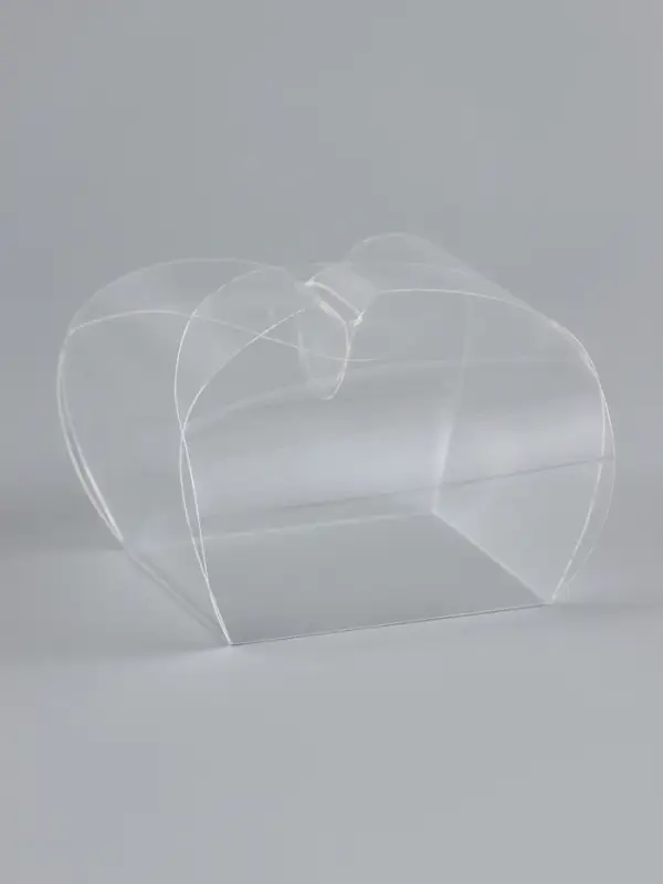 Складная прозрачная коробка из PVC, для упаковки подарков, 4.5×4.5×4.5 см Складная прозрачная коробка из PVC, для упаковки подарков, 4.5×4.5×4.5 см