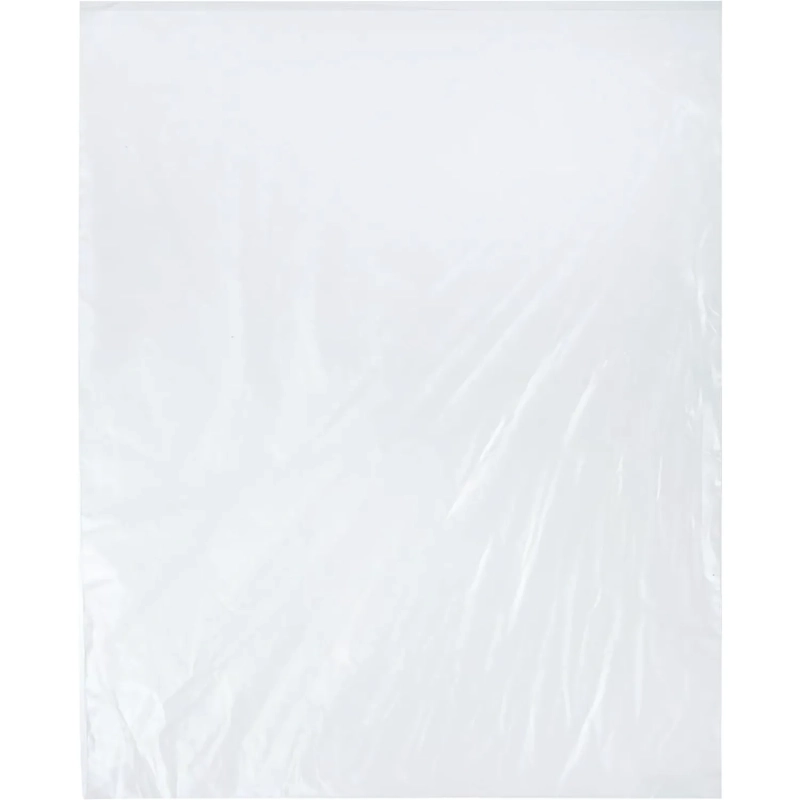 Пакет фасовочный ПВД 70х120 80мкм прозрачный пачка 50шт/уп