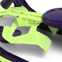 Снегокат, лимонный, фиолетовый, ТСП/ЛФ Nika Kids