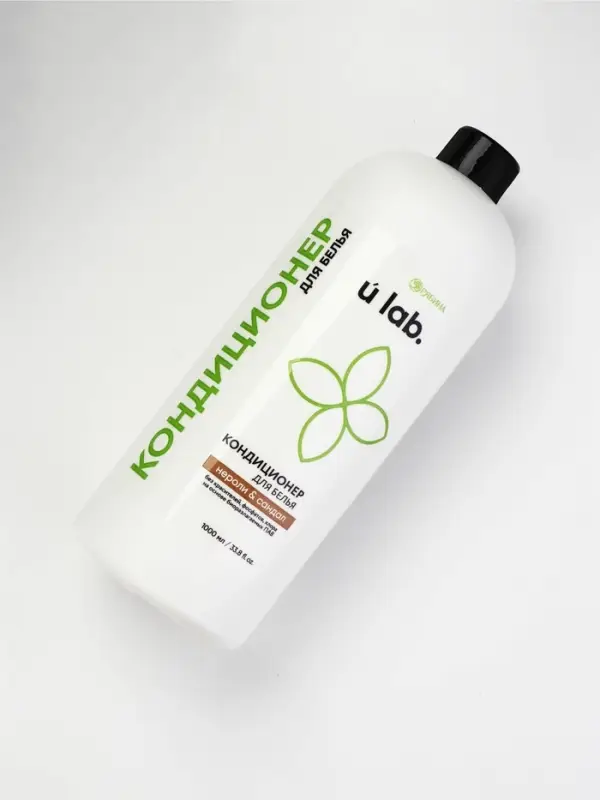 Кондиционер для белья, аромат нероли и сандал, 1000 мл, ULAB