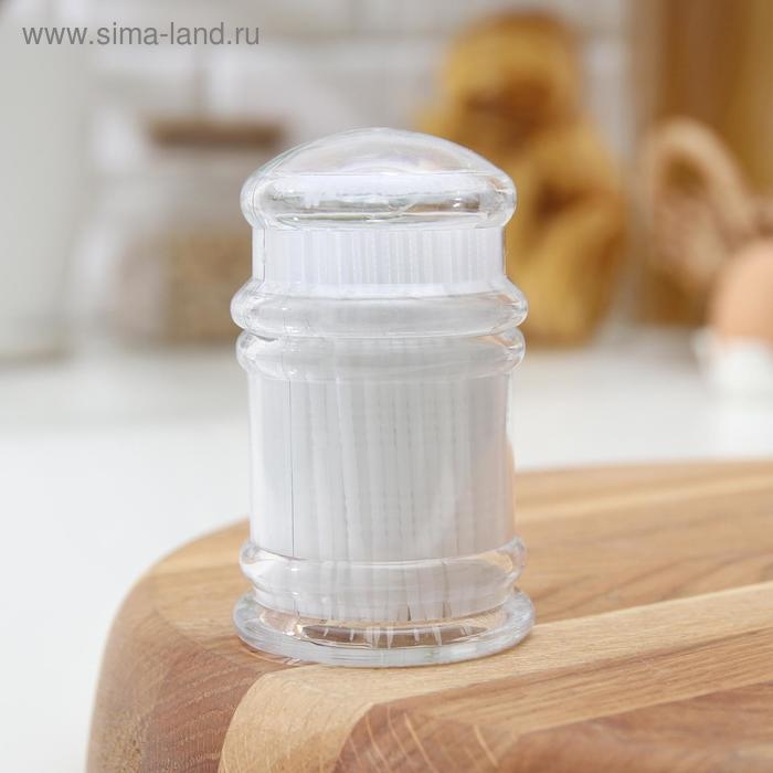 Зубочистки пластиковые, 190-200 шт., с щеточкой для удаления зубного налета Зубочистки пластиковые, 190-200 шт., с щеточкой для удаления зубного налета