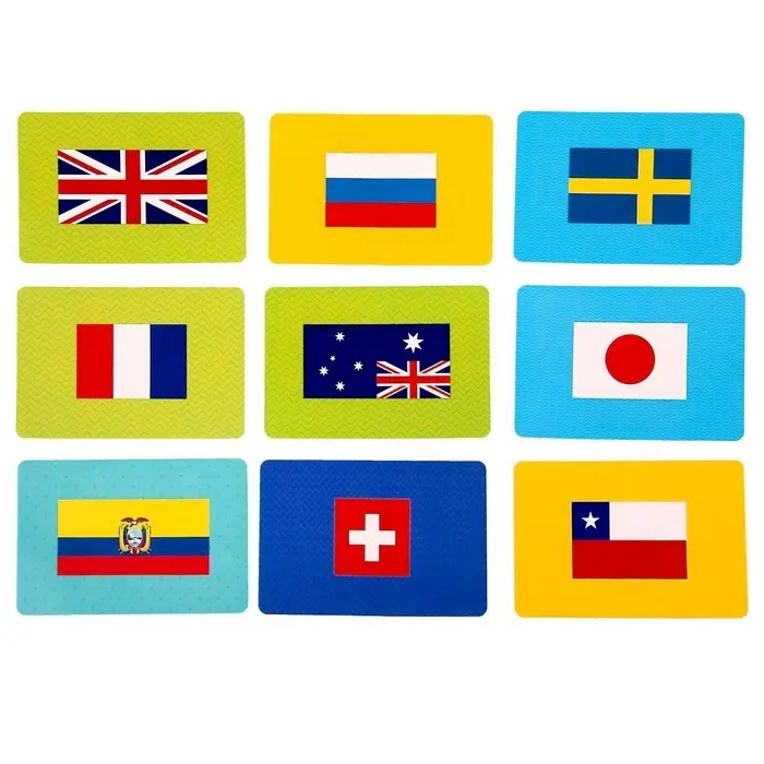 Карточная игра ГЕОДОМ &laquo;Флагомания&raquo;, 54 карточки