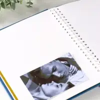 Фотоальбом 10 магнитных листов "Цветы"  23X28см, пер-т внутр.спираль