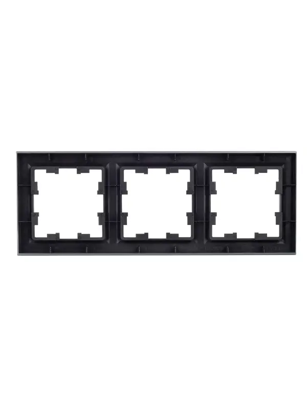BRITE Рамка 3 поста РУ-3-БрС сталь
