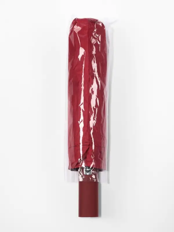 Зонт автоматический Lanford, 3 сложения, 12 спиц, R=51/60 см, d=102 см, красный