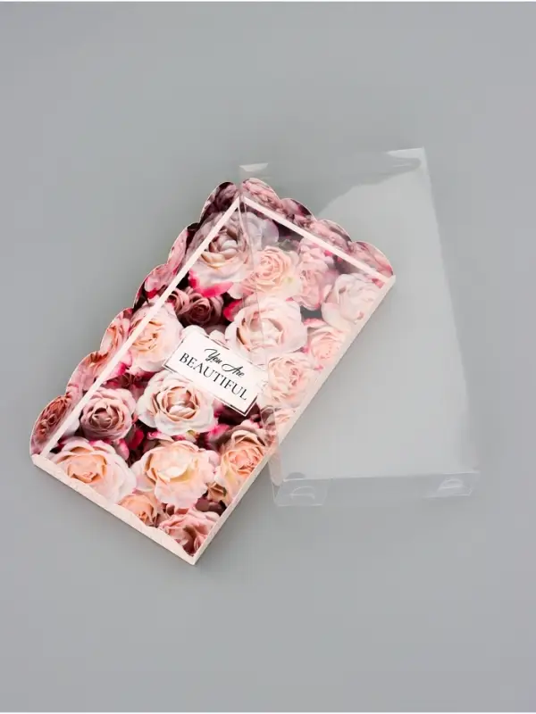 Коробка для печенья, «Розы», 10.5×20×3 см Коробка для печенья, «Розы», 10.5×20×3 см