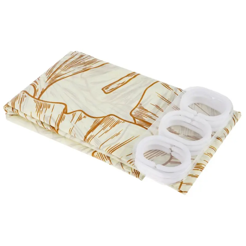 Шторка для ванной тм VETTA Марсельеза, ПЕВА 22 г/м2, 180x180см, 4 дизайна