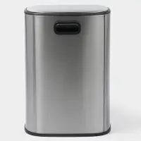 Ведро мусорное с педалью St&ouml;lz, 12 л, нержавеющая сталь, хром матовый