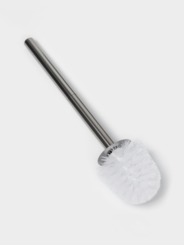 Ёршик для унитаза Доляна Wave, белый Ёршик для унитаза Доляна Wave, белый