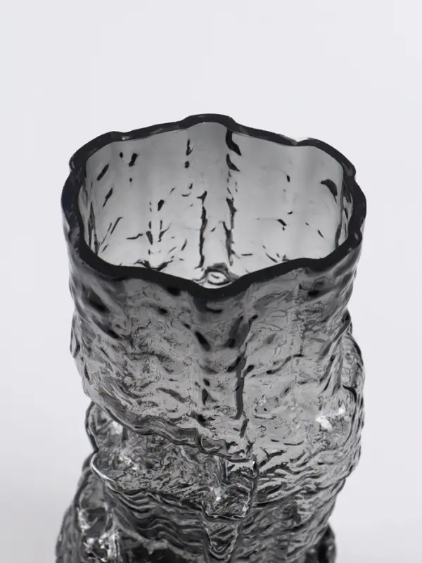 Ваза «Гоэтано», 30×13 см, стекло, чёрная Ваза «Гоэтано», 30×13 см, стекло, чёрная