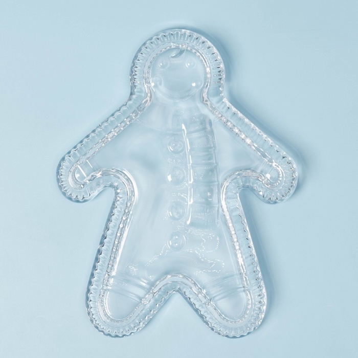 Блюдо «Новогоднее чудо. Пряня», 24×18,5×2,7 см, стекло, прозрачное