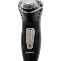 Электробритва Sakura SA-5417BK, роторная, 3 головик, триммер, чёрная Электробритва Sakura SA-5417BK, роторная, 3 головик, триммер, чёрная