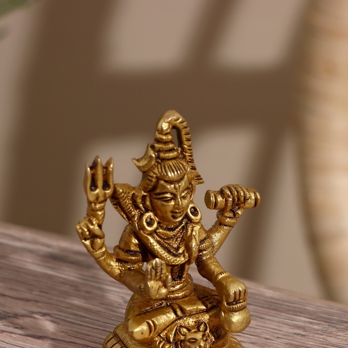 Сувенир Сувенир "Шива" латунь 7,5 см