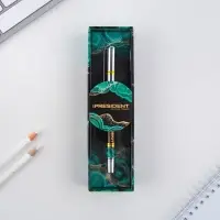 Ручка металл с колпачком «Природа — лучший художник РОССИИ», фурнитура серебро, 1.0 мм