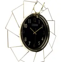 Часы настенные интерьерные &laquo;Олень&raquo;, бесшумные, плавный ход, 51&times;51 см, d=26 см, от батарейки 1хАА