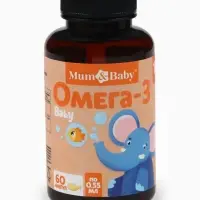 Омега-3 для детей Беби, 60 капсул