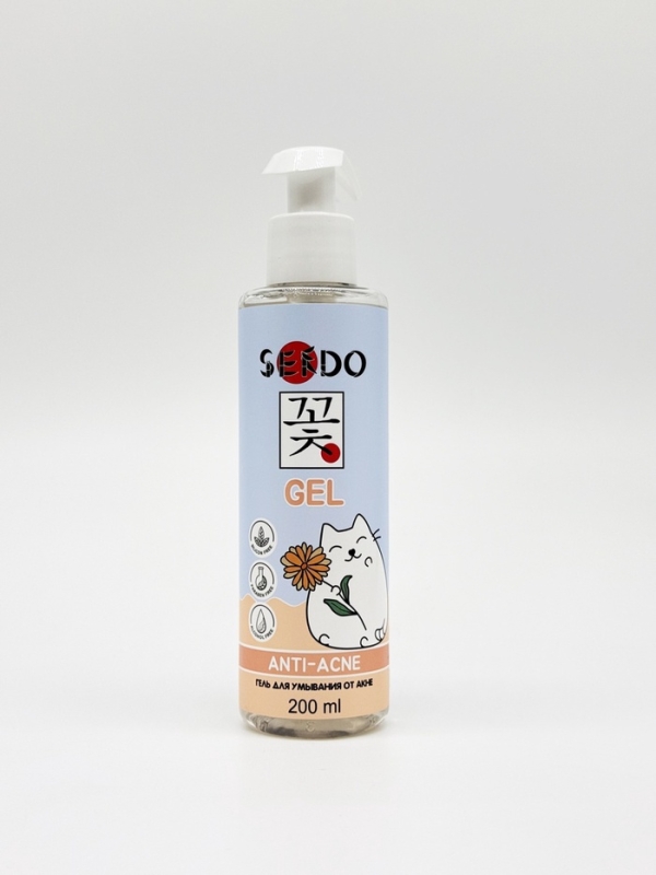 Гель для умывания SENDO от акне anti-acne сleansing gel, 200 мл Гель для умывания SENDO от акне anti-acne сleansing gel, 200 мл