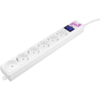 Сетевой фильтр Power Cube 3м, 6р белый 16А/3,5кВт (3x1,5)(SPG6-A1)