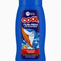 Гель-пена для мальчиков COOL, вишневый леденец, 250 мл, Чистое счастье