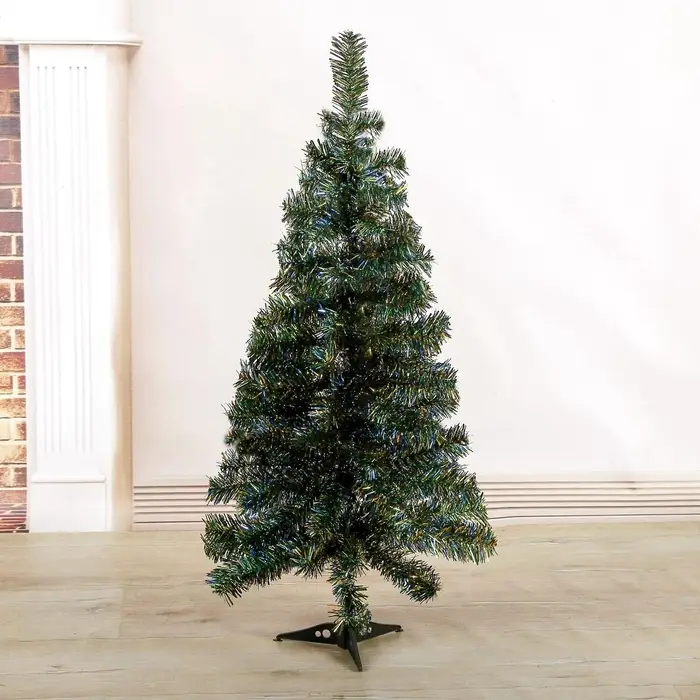 Искусственная ёлка цветная &laquo;Зимнее волшебство. Радуга&raquo; синий, 90 см, d нижнего яруса 40 см, d иголок 6 см, 90 ПВХ веток отгибаются