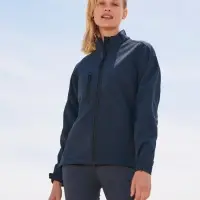 Куртка женская на молнии Roxy 340 ярко-синяя, размер L