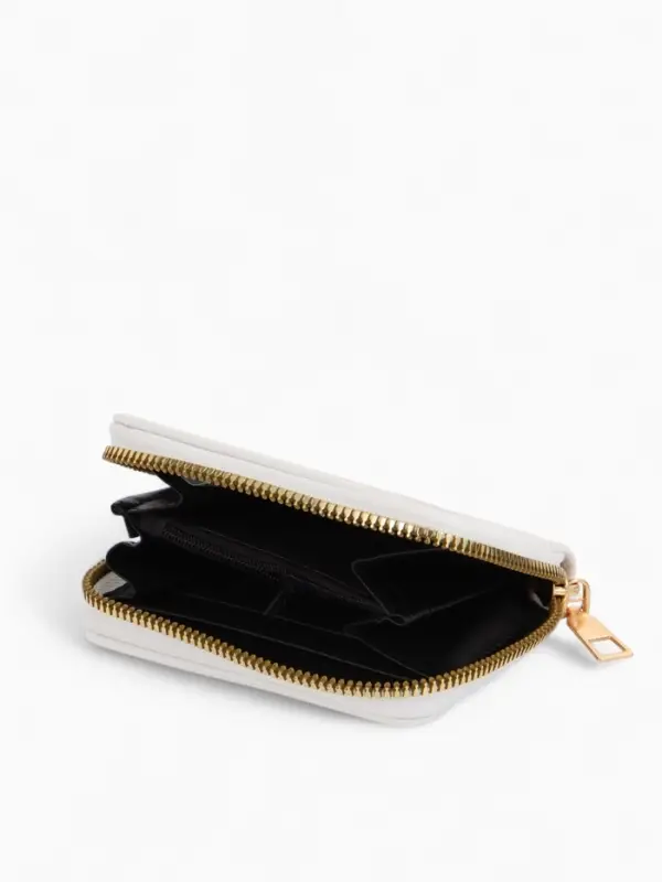 Кошелек дет 07-01-01 Июнь2536 медведь, 8,5*2,5*10,5 см, 2 отд+отд/молн, д/карт, белый