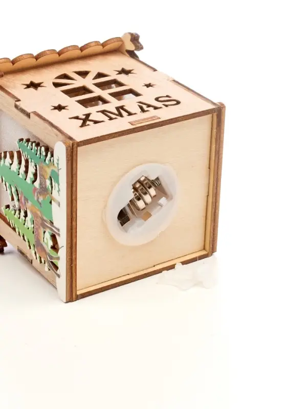 Ёлочная игрушка &laquo;Олени&raquo; 11&times;8 см, подвеска, от батареек AG10&times;3, свечение тёплое белое