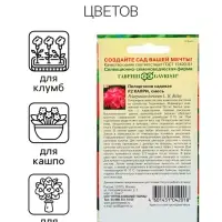 Семена комнатных цветов Пеларгония &laquo;Капри&raquo;, F2, 4 шт., &laquo;Гавриш&raquo;