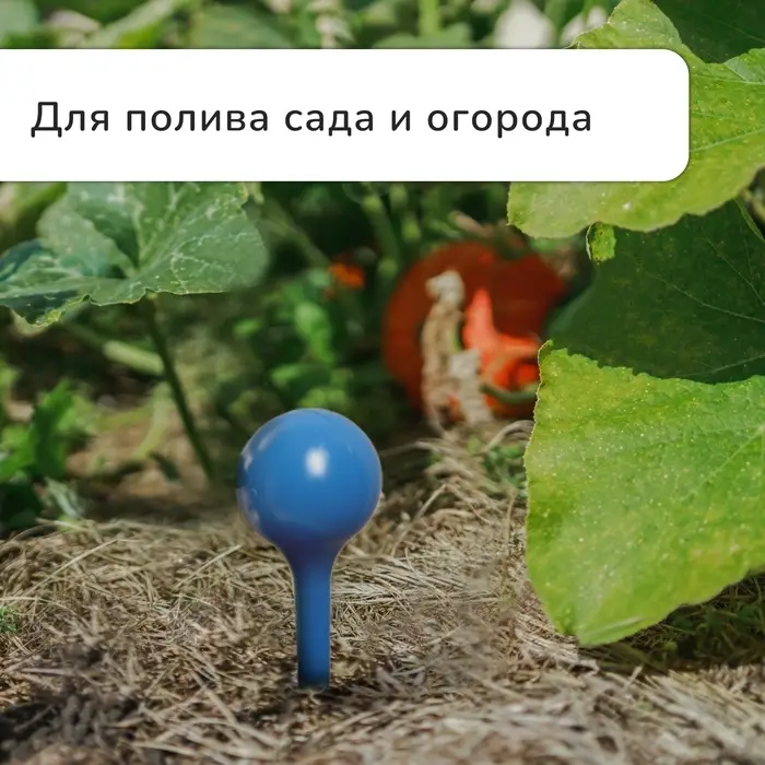 Автополив для комнатных цветов, 380 мл, h=16 см, пластик, МИКС