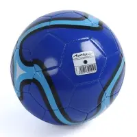 Футбольный мяч ONLYTOP, машинная сшивка, 32 панели, р. 5, PVC, синий