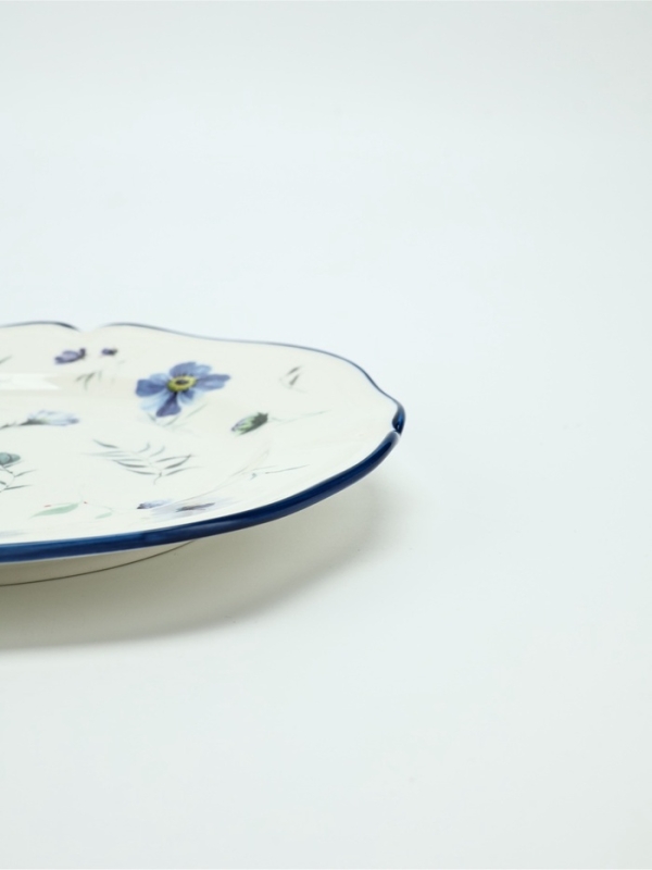 Тарелка керамическая Dolce Ceramo. «Прованс», 23 см Тарелка керамическая Dolce Ceramo. «Прованс», 23 см