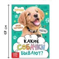 Книга &laquo;Какие собачки бывают?&raquo;, энциклопедия, 16 стр.