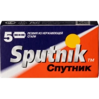 Сменные лезвия SPUTNIK Stainless для безопасных бритв 5шт