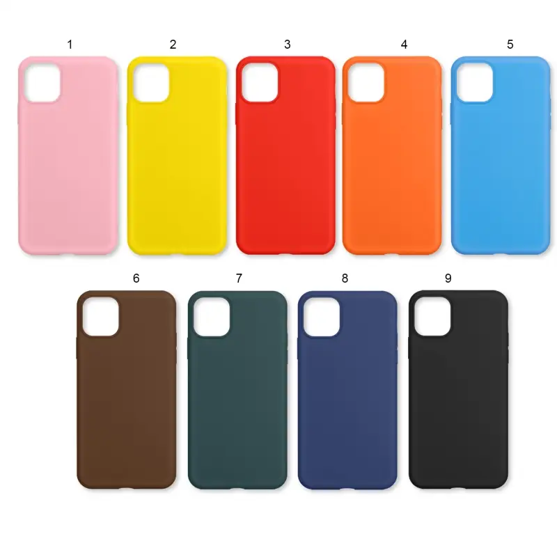 Чехол iPh 11 Pro Max цветной Matte TPU Чехол iPh 11 Pro Max цветной Matte TPU