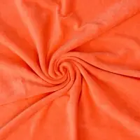 Ткань для рукоделия, велюр на трикотажной основе, коралловый, лоскут 100 &times; 180 см